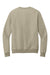 District DT1106 Mens Perfect Weight Fleece Crewneck Sweatshirt Heather Latte Flat Back