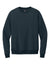 District DT1106 Mens Perfect Weight Fleece Crewneck Sweatshirt New Navy Blue Flat Front