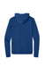 District DT1300 Mens Perfect Tri Fleece Hooded Sweatshirt Hoodie Deep Royal Blue Flat Back