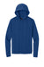 District DT1300 Mens Perfect Tri Fleece Hooded Sweatshirt Hoodie Deep Royal Blue Flat Front