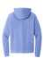 District DT1300 Mens Perfect Tri Fleece Hooded Sweatshirt Hoodie Royal Blue Frost Flat Back