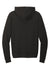 District DT1302 Mens Perfect Tri Fleece Full Zip Hooded Sweatshirt Hoodie Black Flat Back