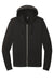 District DT1302 Mens Perfect Tri Fleece Full Zip Hooded Sweatshirt Hoodie Black Flat Front