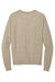 District DT1304 Mens Perfect Tri Fleece Crewneck Sweatshirt Heather Desert Tan Flat Back