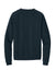 District DT1304 Mens Perfect Tri Fleece Crewneck Sweatshirt New Navy Blue Flat Back