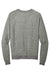 District DT1304 Mens Perfect Tri Fleece Crewneck Sweatshirt Heather Charcoal Grey Flat Back