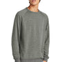 District Mens Perfect Tri Fleece Crewneck Sweatshirt - Heather Charcoal Grey