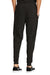 District DT1307 Mens Perfect Tri Fleece Jogger Sweatpants w/ Pockets Black Model Back