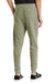 District DT1307 Mens Perfect Tri Fleece Jogger Sweatpants w/ Pockets Military Green Frost Model Back