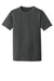 District DT130Y Youth Perfect Tri Short Sleeve Crewneck T-Shirt Black Frost Flat Front