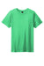 District DT130Y Youth Perfect Tri Short Sleeve Crewneck T-Shirt Green Frost Flat Front