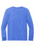 District DT132Y Youth Perfect Tri Long Sleeve Crewneck T-Shirt Royal Blue Frost Flat Back