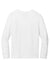 District DT132Y Youth Perfect Tri Long Sleeve Crewneck T-Shirt White Flat Back