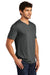 District DT1350 Mens Perfect Tri Short Sleeve V-Neck T-Shirt Black Frost Model 3q