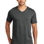 District Mens Perfect Tri Short Sleeve V-Neck T-Shirt - Black Frost