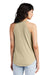 District DT137L Womens Perfect Tri Rocker Tank Top Heather Desert Tan Model Back