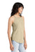 District DT137L Womens Perfect Tri Rocker Tank Top Heather Desert Tan Model Side