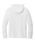 District DT139Y Youth Perfect Long Sleeve Hooded T-Shirt Hoodie White Flat Back