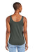 District DT151 Womens Perfect Tri Relaxed Tank Top Deepest Grey Model Back