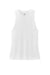 District DT153 Womens Perfect Tri Muscle Tank Top White Flat Front