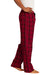 District DT1800 Mens Flannel Plaid Lounge Pants New Red Model Side