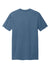 District DT2101 Mens District Wash Short Sleeve Crewnect T-Shirt Dusk Blue Flat Back