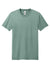 District DT2101 Mens District Wash Short Sleeve Crewnect T-Shirt Sage Green Flat Front