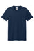 District DT2101 Mens District Wash Short Sleeve Crewnect T-Shirt True Navy Blue Flat Front