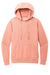 District DT2200 Mens District Wash Fleece Hooded Sweatshirt Hoodie Cactus Rose Pink Flat Front