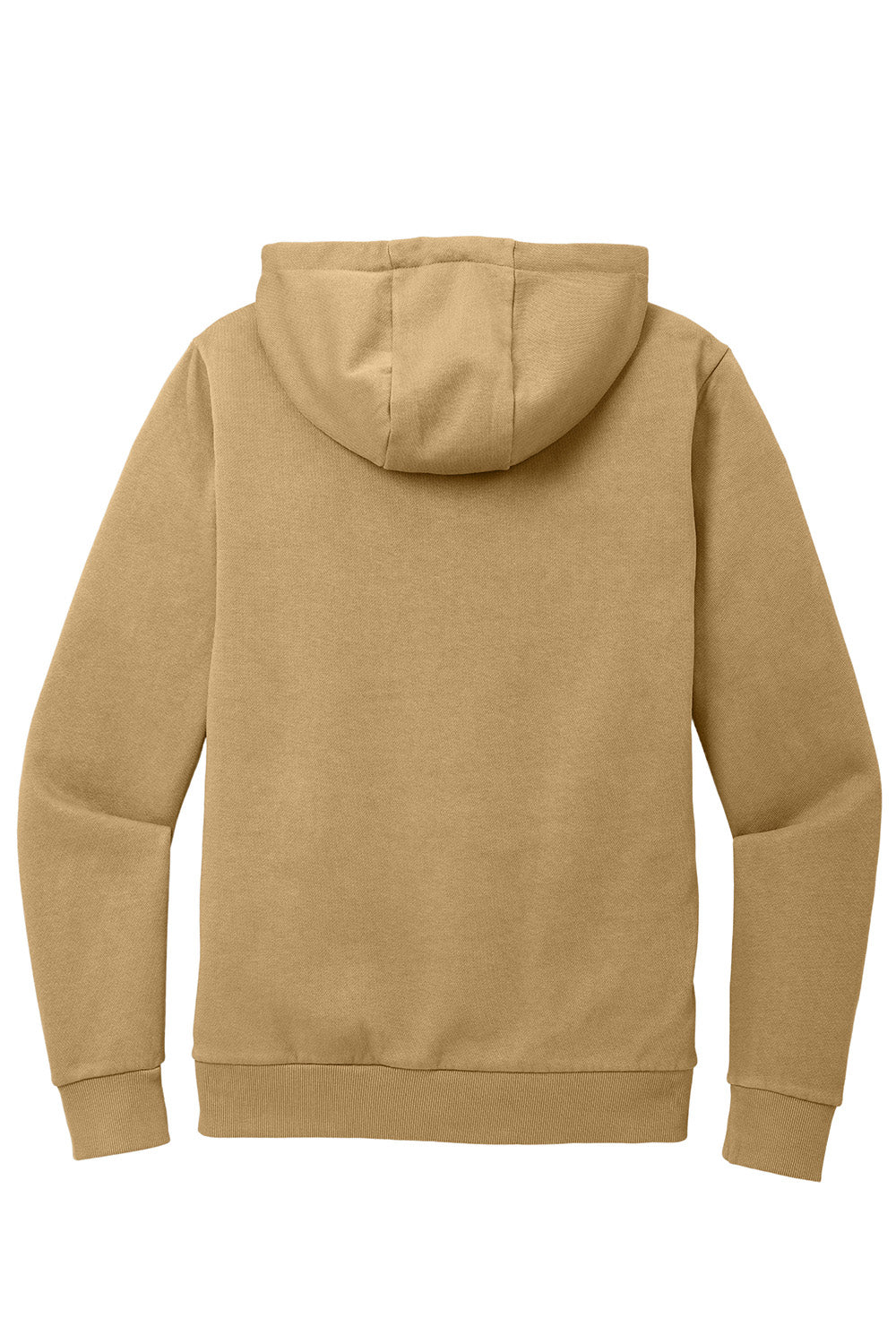 District DT2200 Mens District Wash Fleece Hooded Sweatshirt Hoodie Golden Spice Flat Back