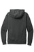 District DT2200 Mens District Wash Fleece Hooded Sweatshirt Hoodie Graphite Grey Flat Back