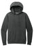 District DT2200 Mens District Wash Fleece Hooded Sweatshirt Hoodie Graphite Grey Flat Front