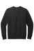 District DT2204 Mens District Wash Fleece Crewneck Sweatshirt Black Flat Back