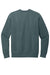 District DT2204 Mens District Wash Fleece Crewneck Sweatshirt Deep Steel Blue Flat Back