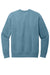 District DT2204 Mens District Wash Fleece Crewneck Sweatshirt Dusk Blue Flat Back