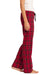 District DT2800 Womens Flannel Plaid Lounge Pants New Red Model Side