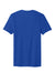 District DT5000 Mens The Concert Short Sleeve Crewneck T-Shirt Deep Royal Blue Flat Back