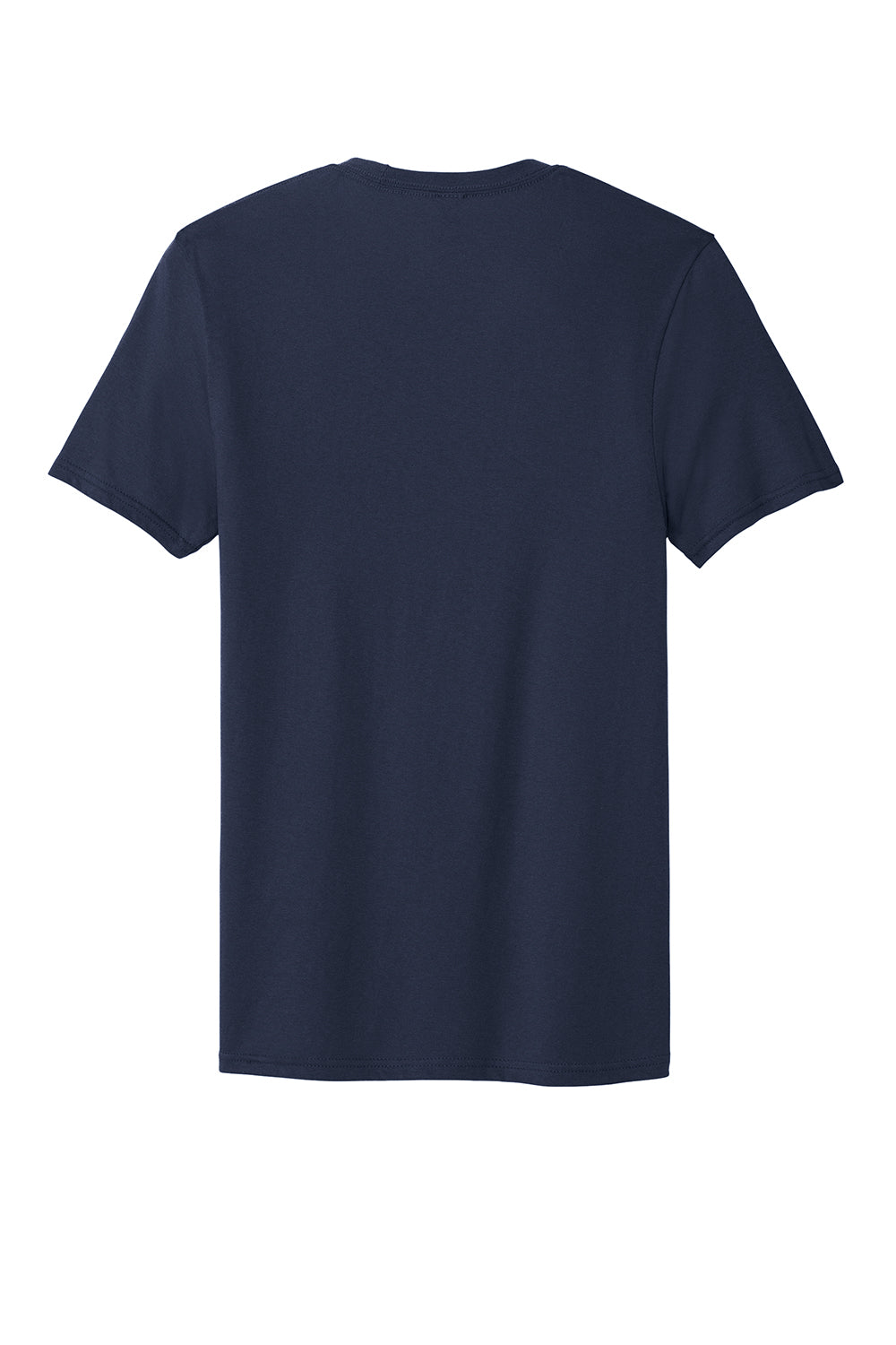 District DT5000 Mens The Concert Short Sleeve Crewneck T-Shirt New Navy Blue Flat Back