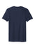 District DT5000 Mens The Concert Short Sleeve Crewneck T-Shirt New Navy Blue Flat Back