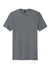 District DT5000 Mens The Concert Short Sleeve Crewneck T-Shirt Charcoal Grey Flat Front