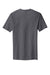 District DT5000 Mens The Concert Short Sleeve Crewneck T-Shirt Heather Charcoal Grey Flat Back