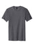 District DT5000 Mens The Concert Short Sleeve Crewneck T-Shirt Heather Charcoal Grey Flat Front