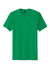 District DT5000 Mens The Concert Short Sleeve Crewneck T-Shirt Kelly Green Flat Front