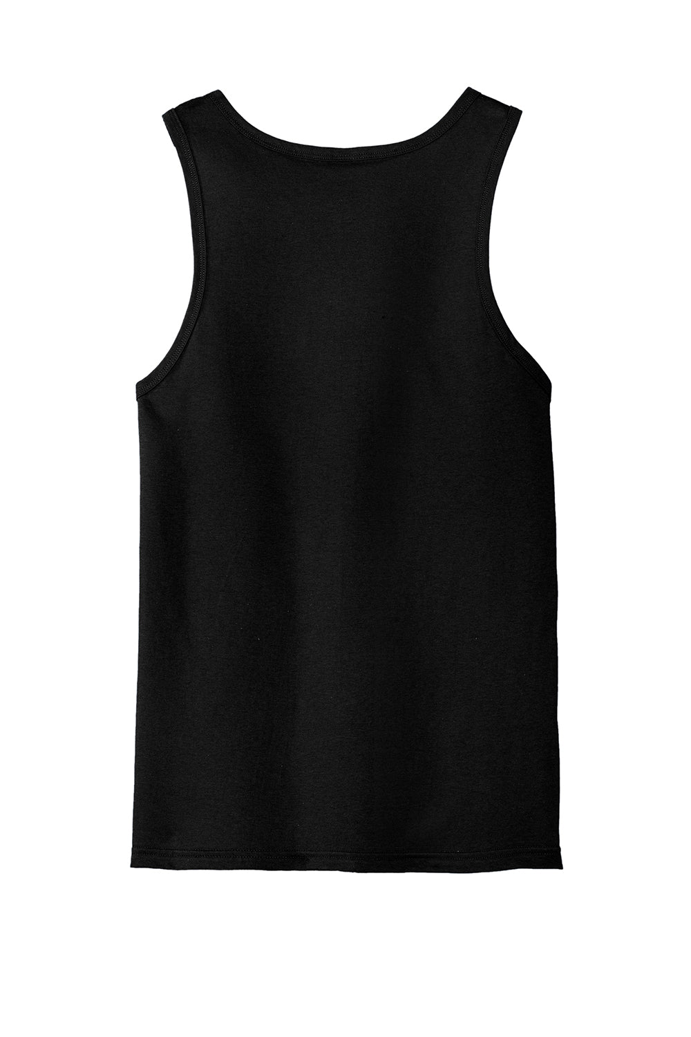 District DT5300 Mens The Concert Tank Top Black Flat Back