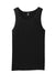 District DT5300 Mens The Concert Tank Top Black Flat Front