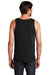 District DT5300 Mens The Concert Tank Top Black Model Back