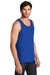 District DT5300 Mens The Concert Tank Top Deep Royal Blue Model 3q