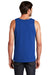 District DT5300 Mens The Concert Tank Top Deep Royal Blue Model Back