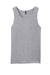 District DT5300 Mens The Concert Tank Top Heather Grey Flat Front