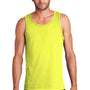 District Mens The Concert Tank Top - Neon Yellow